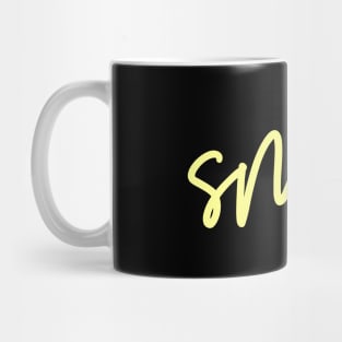 Smile - Yellow Mug